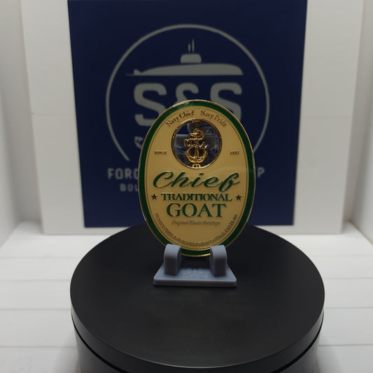 Chief Anchor Challenge Coin Holder (QTY:2)
